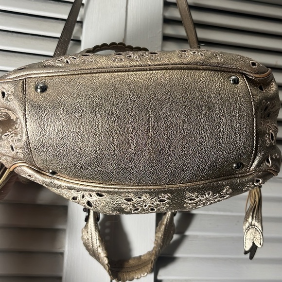 Salvatore Ferragamo EUC Limited Gold 2 Way Bag - Picture 8 of 11